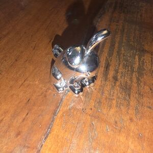 Barbie Doll Sisters Silver Rabbit Pretend MP3 Player Holder Bedroom Accessory